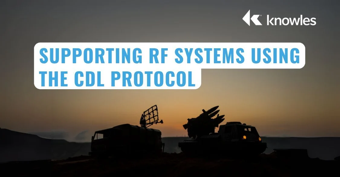 Supporting RF Systems Using the CDL Protocol