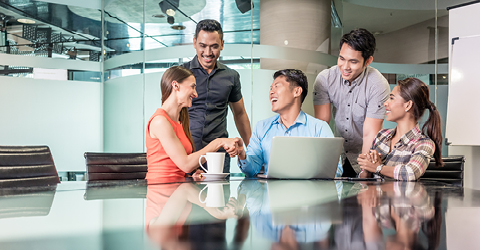 Group of people in meeting